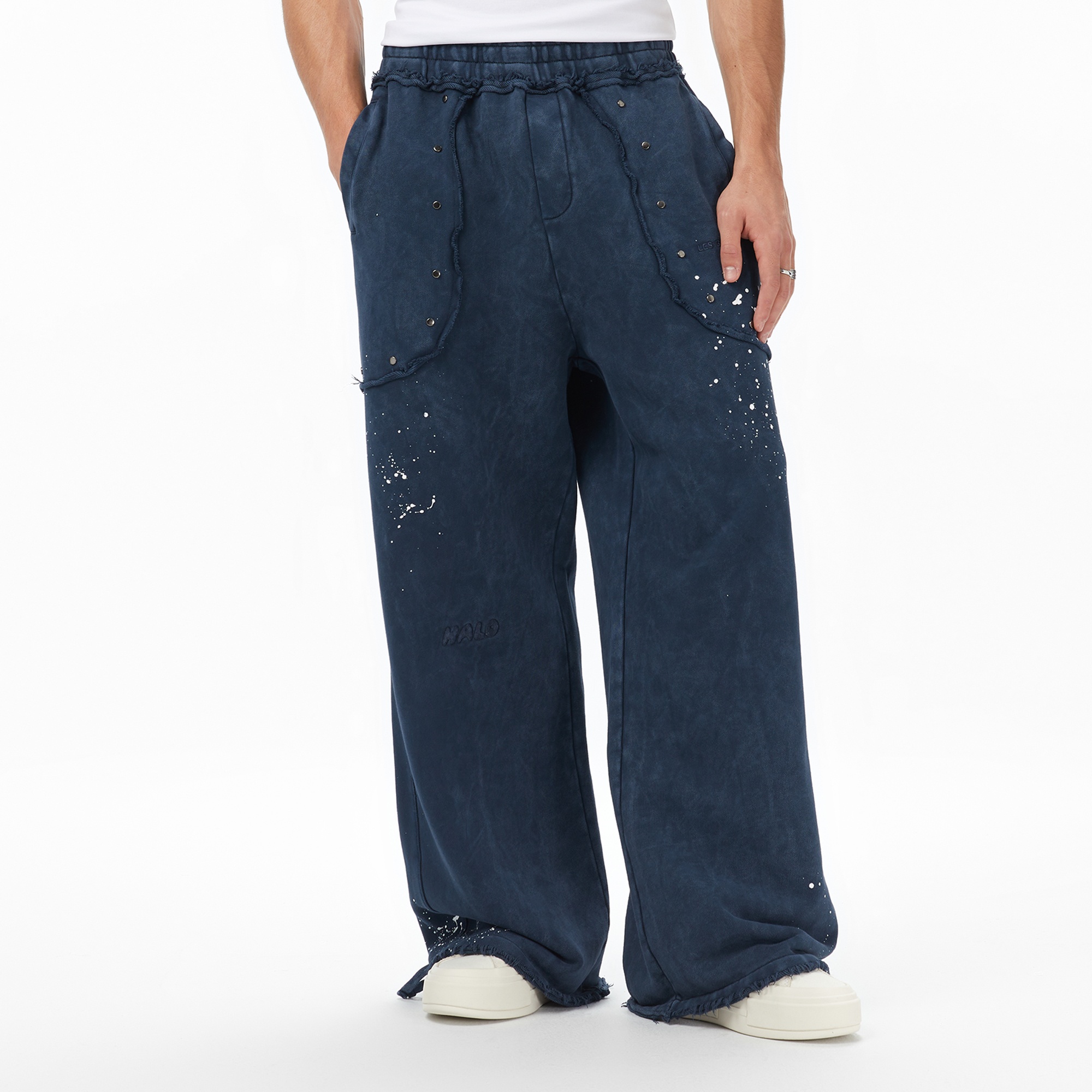 Les Benjamins Essentials Erkek Lacivert Eşofman Altı