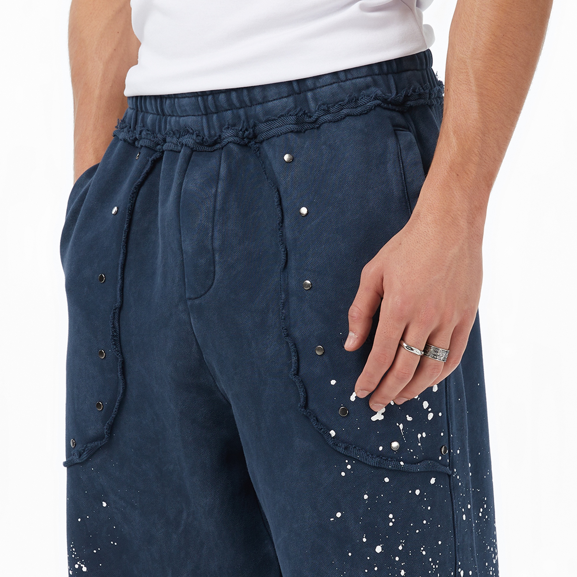 Les Benjamins Essentials Erkek Lacivert Eşofman Altı