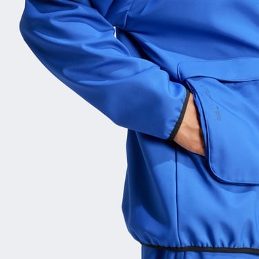  adidas City Escape Premium Full Zip Erkek Mavi Mont