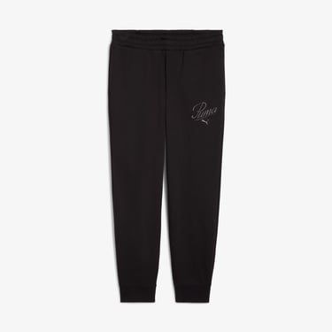  Puma Ess Scrıpt Sweat Kadın Siyah Pantolon