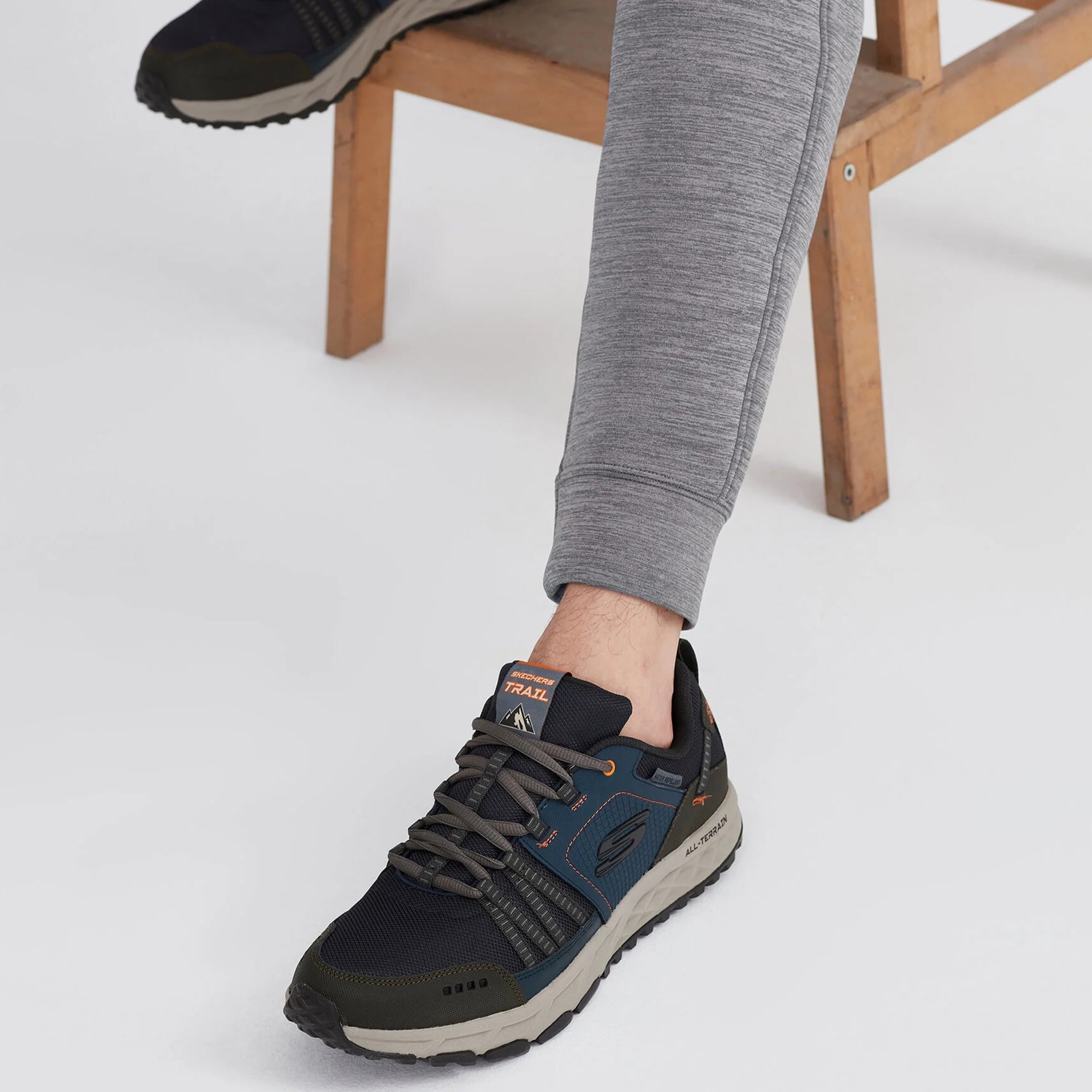 Skechers Escape Plan Erkek Lacivert Outdoor Ayakkabı