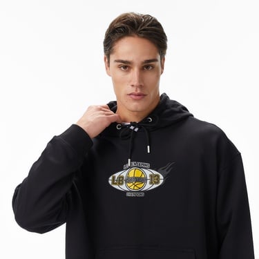  Les Benjamins Essentials 705 Erkek Siyah Sweatshirt
