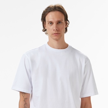  UNITED4 Erkek Beyaz T-Shirt