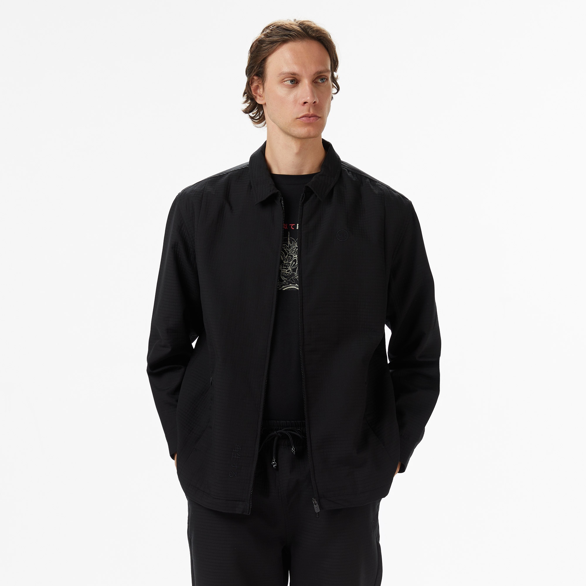 UNITED4 Erkek Siyah Ceket