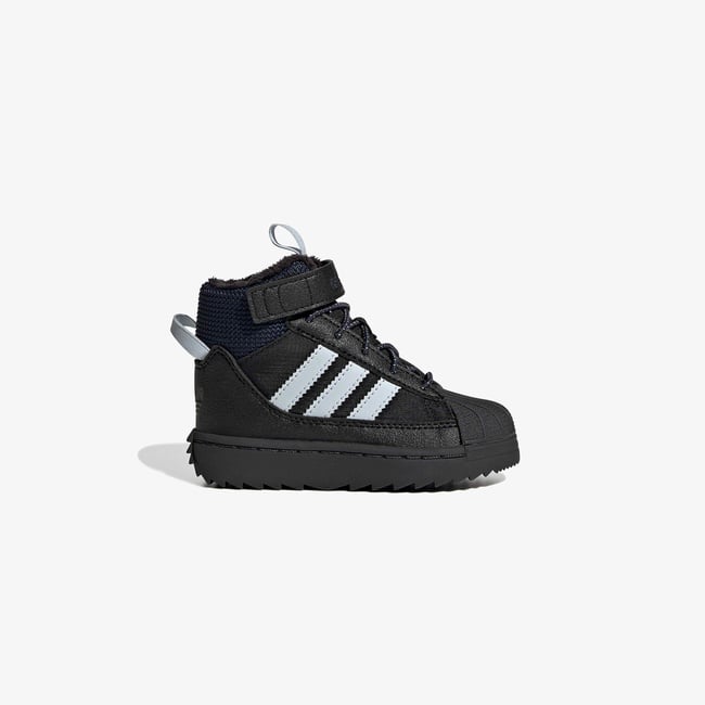  adidas Superstar Winter Trek Bebek Siyah Spor Ayakkabı