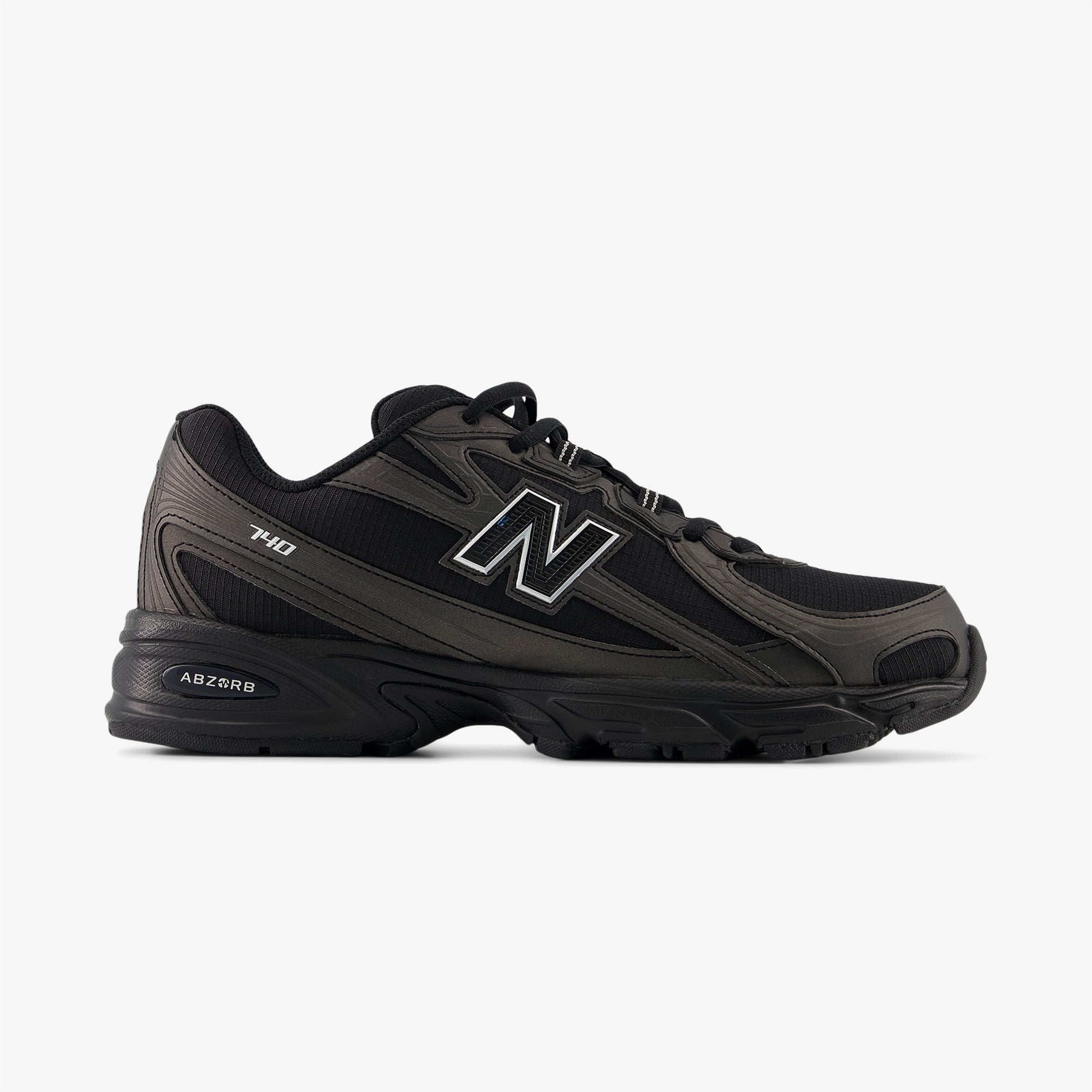 New Balance 740 Lifestyle Unisex Siyah Spor Ayakkabı