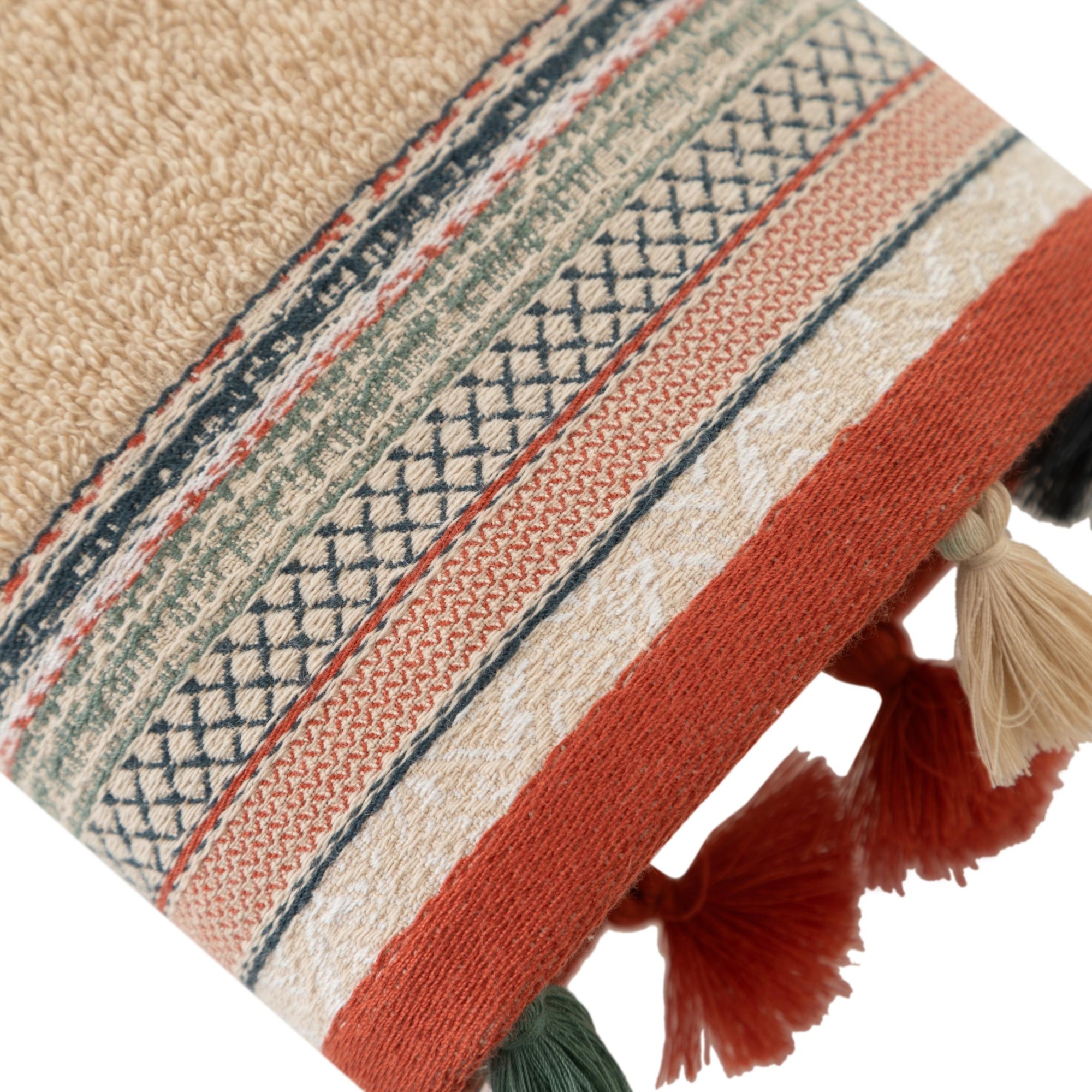 LISA BEJ PÜSKÜLLÜ EL HAVLUSU 30X50