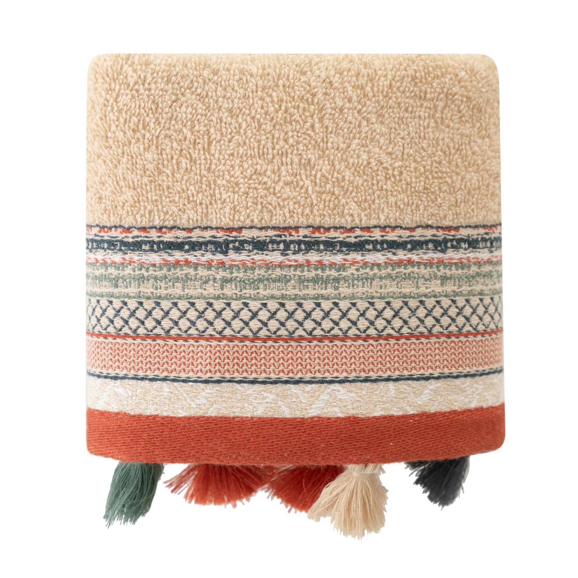 LISA BEJ PÜSKÜLLÜ EL HAVLUSU 30X50