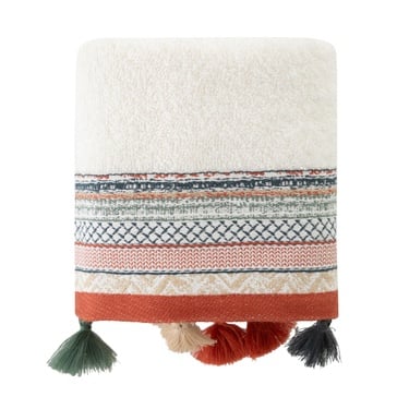  LISA KREM PÜSKÜLLÜ EL HAVLUSU 30X50