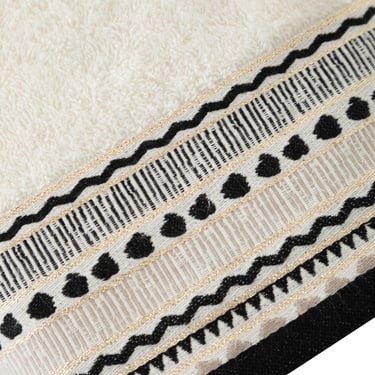  LEXIE KREM YÜZ HAVLUSU 50X80