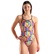 Tropical Delight Swimsuit Tie Back Kadın Pembe Yüzücü Mayosu 010205550