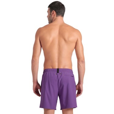  Evo Beach Boxer Solid Erkek Mor Deniz Şortu 006060930