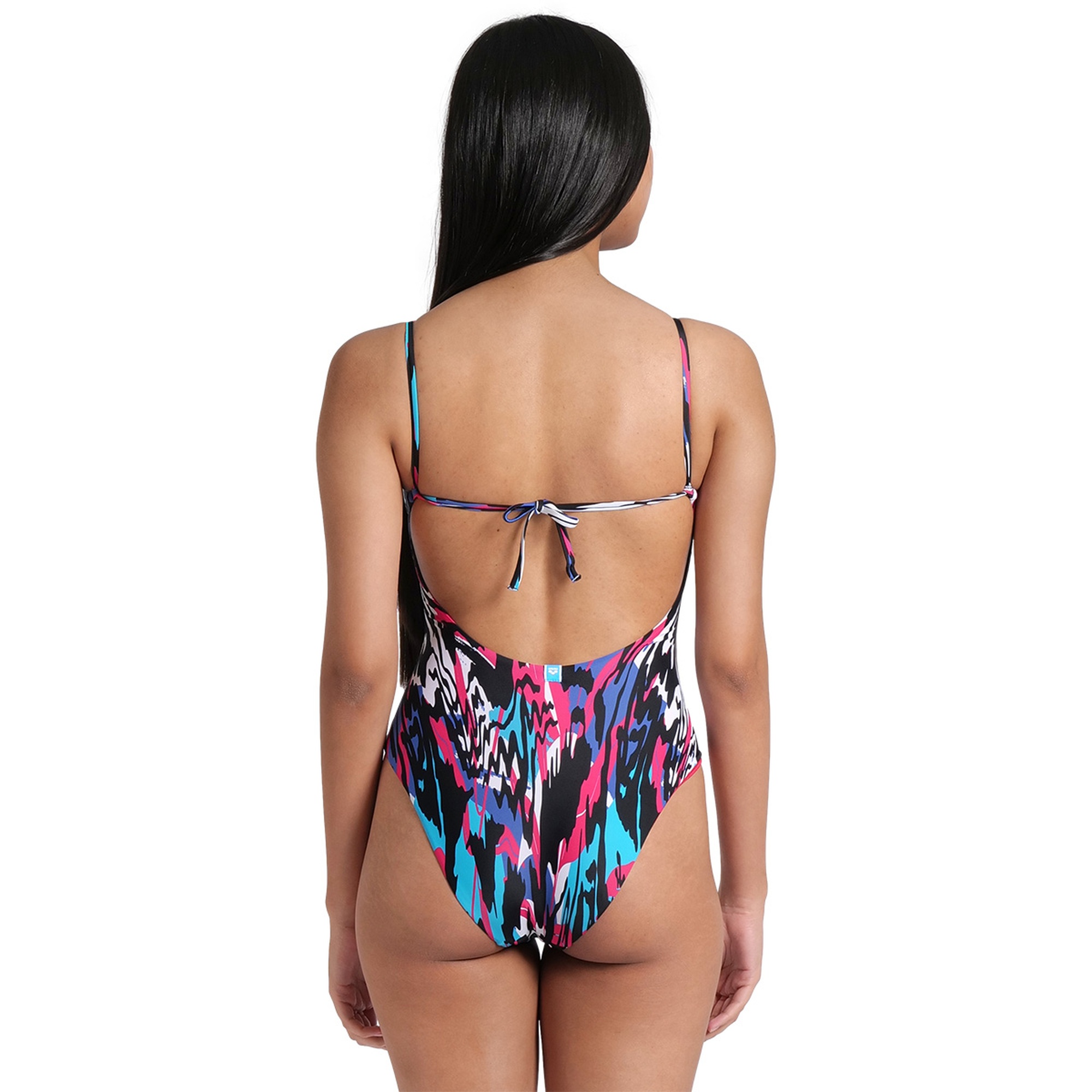Water Prints Swimsuit Kadın Çok Renkli Yüzücü Mayosu 009398501