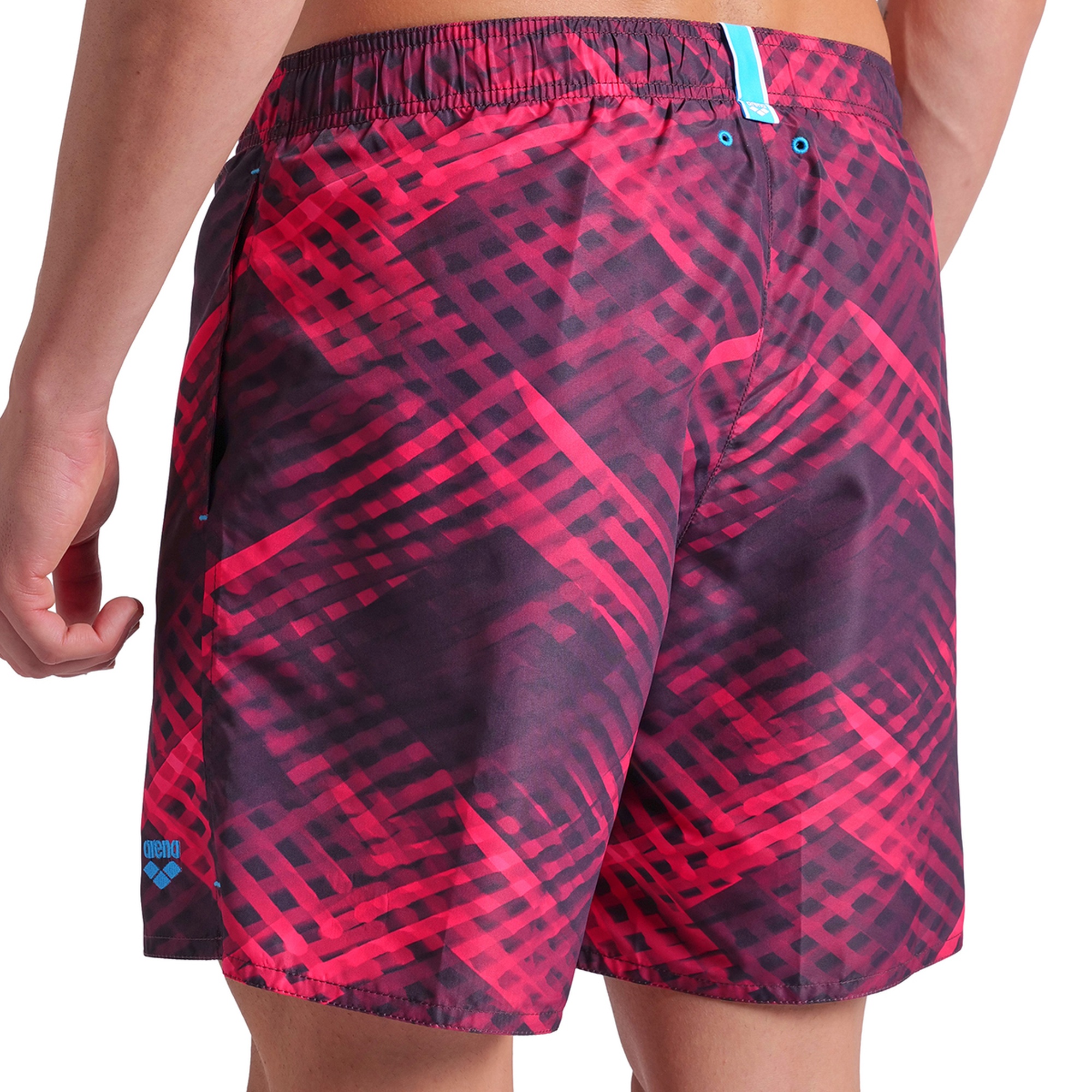 Water Prints Beach Erkek Mor Deniz Şortu 007153911