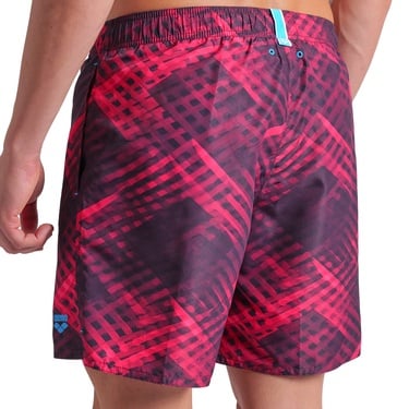  Water Prints Beach Erkek Mor Deniz Şortu 007153911