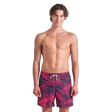  Water Prints Beach Erkek Mor Deniz Şortu 007153911