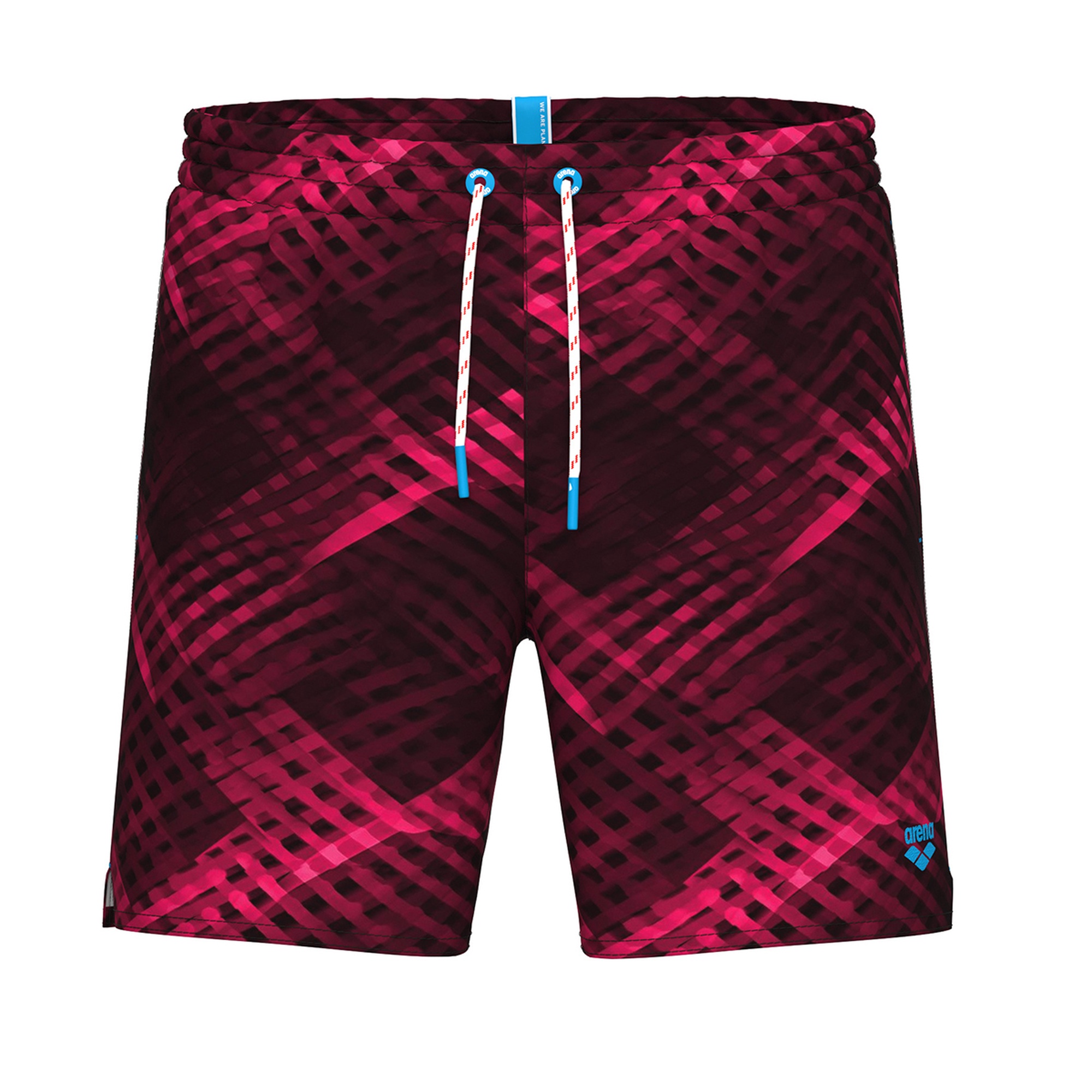 Water Prints Beach Erkek Mor Deniz Şortu 007153911