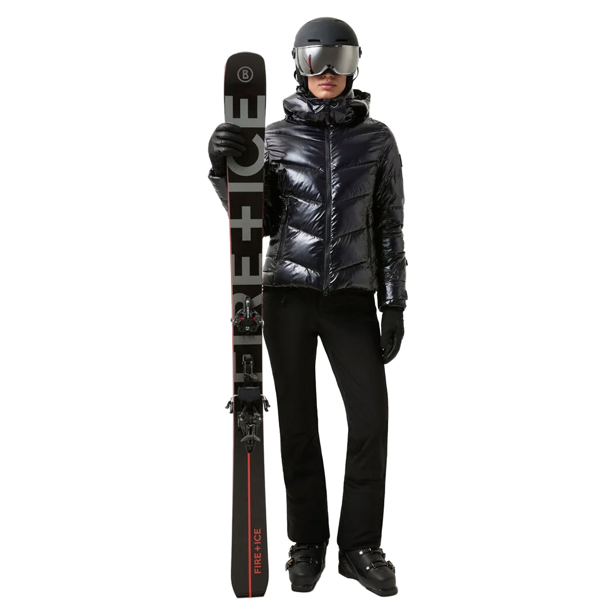 Bogner Fire&Ice Saelly2 Kadın Siyah Kayak Ceketi