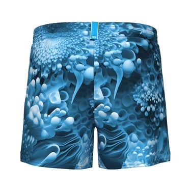  Water Prints Beach Erkek Mavi Deniz Şortu 007159720