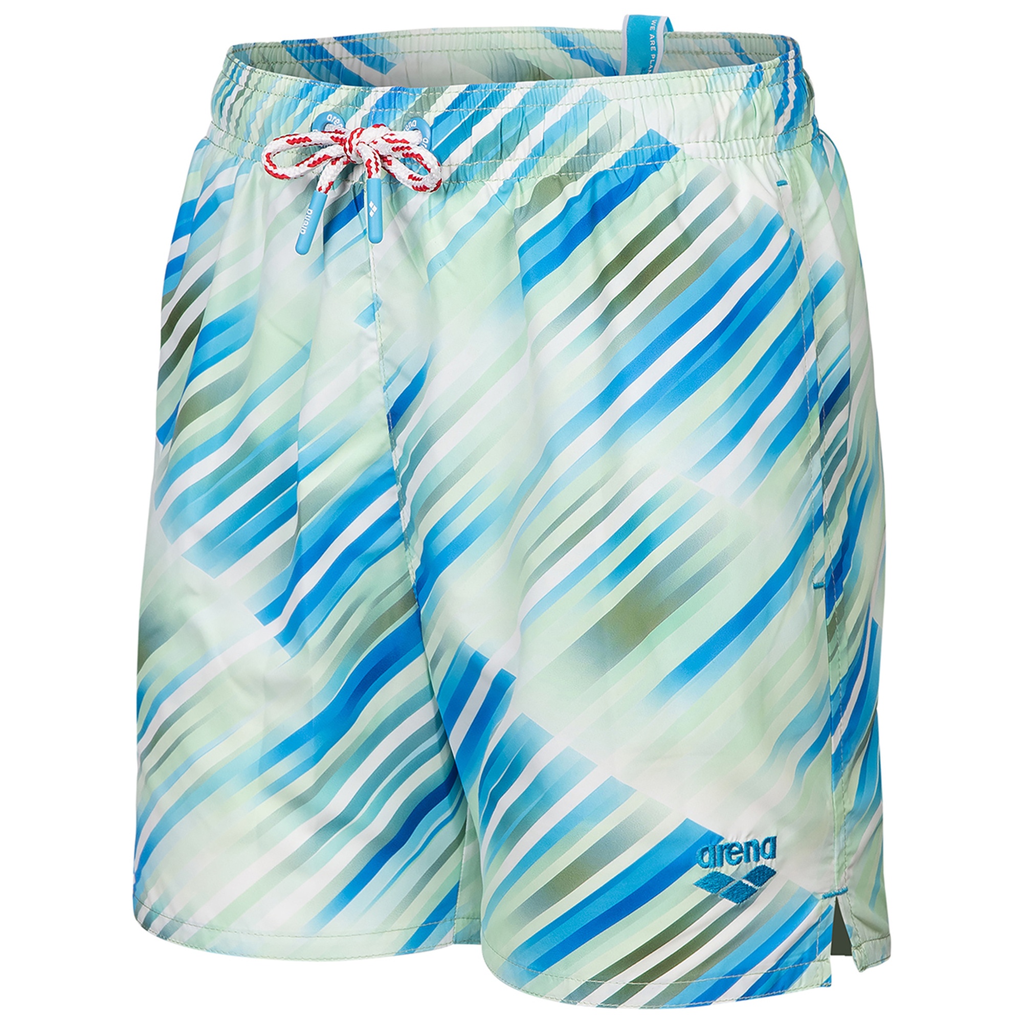 Water Prints Beach Çocuk Yeşil Deniz Şortu 007186631