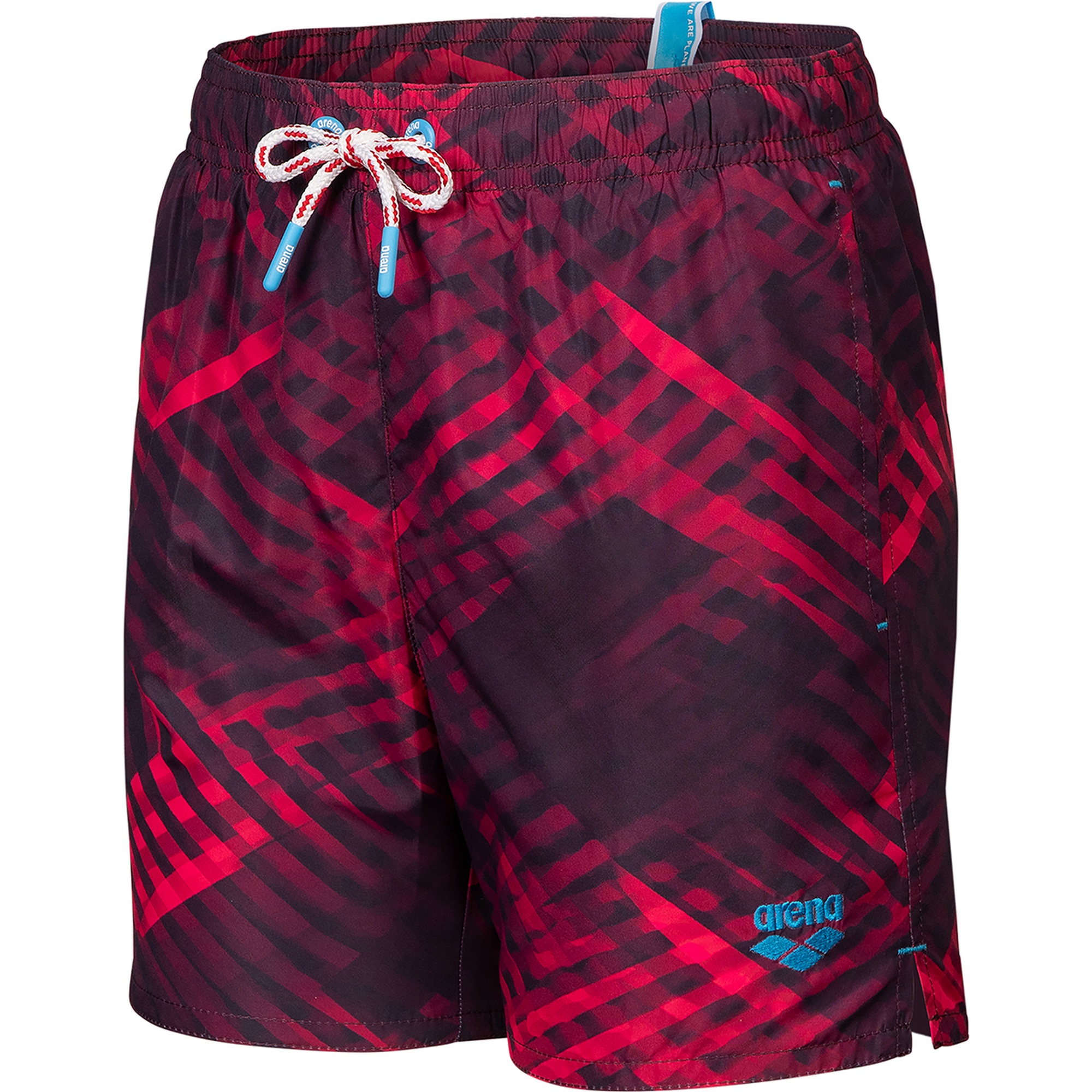 Water Prints Beach Çocuk Mor Deniz Şortu 007186911