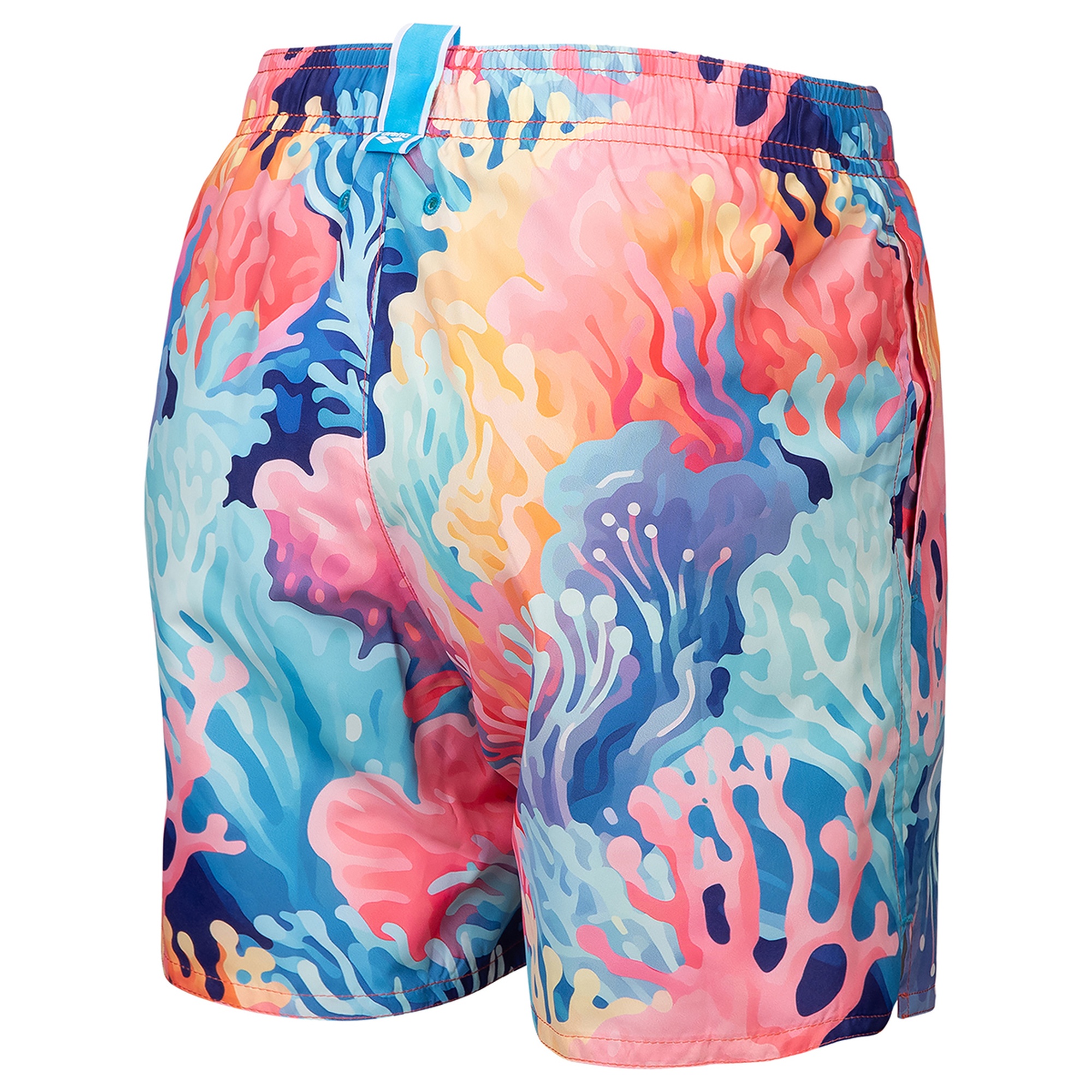 Water Prints Beach Çocuk Beyaz Deniz Şortu 007186820