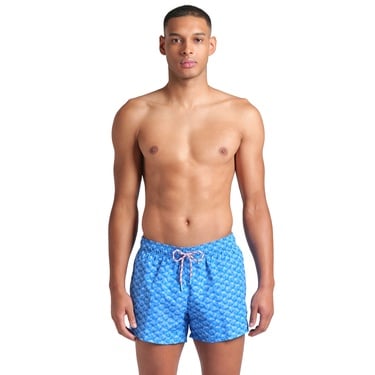  Water Prints Beach X-Short Ao Erkek Mavi Deniz Şortu 008928710