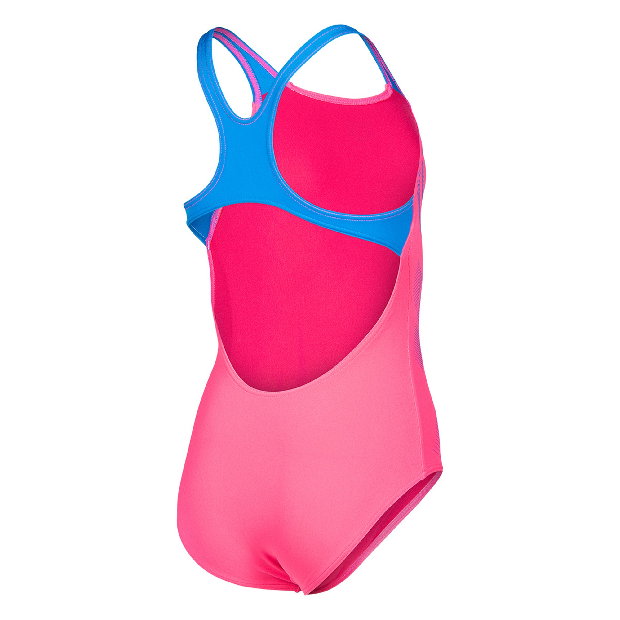 Poseidonia Pro Back Çocuk Pembe Yüzücü Mayo 009005980