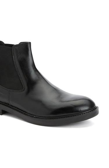  Divarese Erkek Siyah Deri Bot