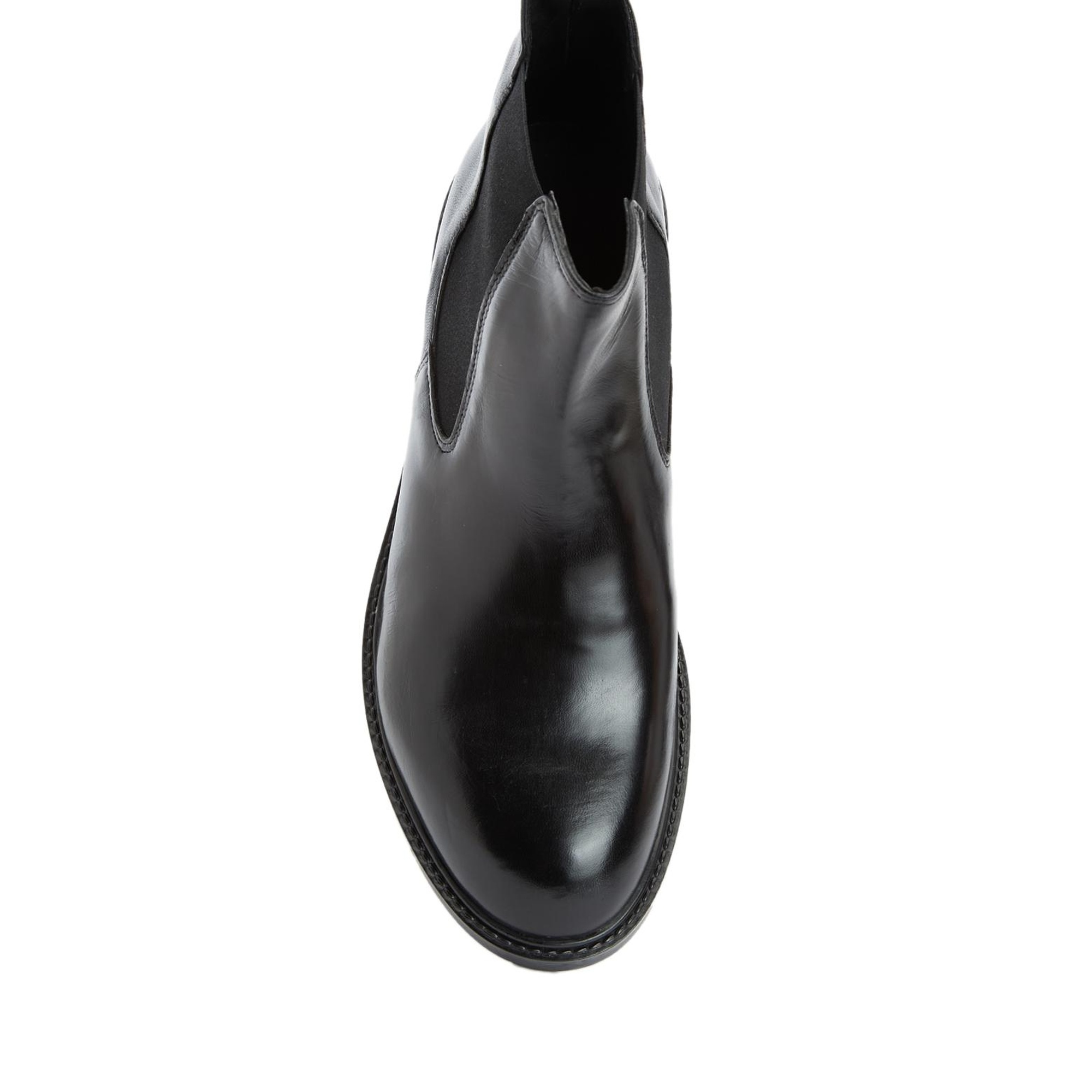 Divarese Erkek Siyah Deri Bot