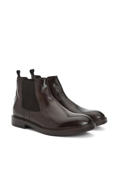  Divarese Erkek Kahverengi Deri Bot