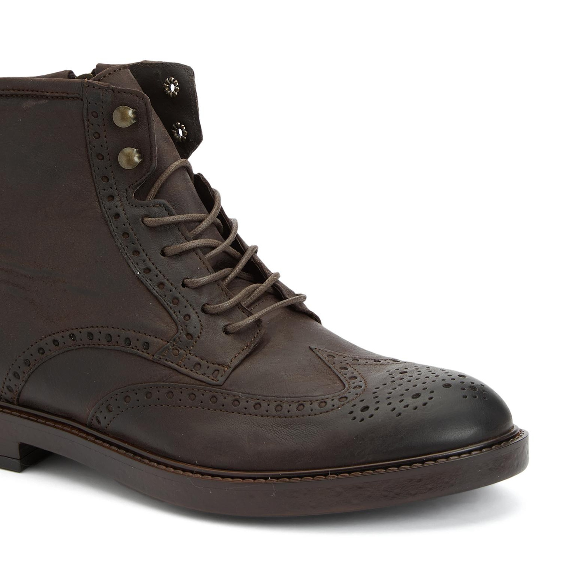 Divarese Erkek Kahverengi Deri Bot