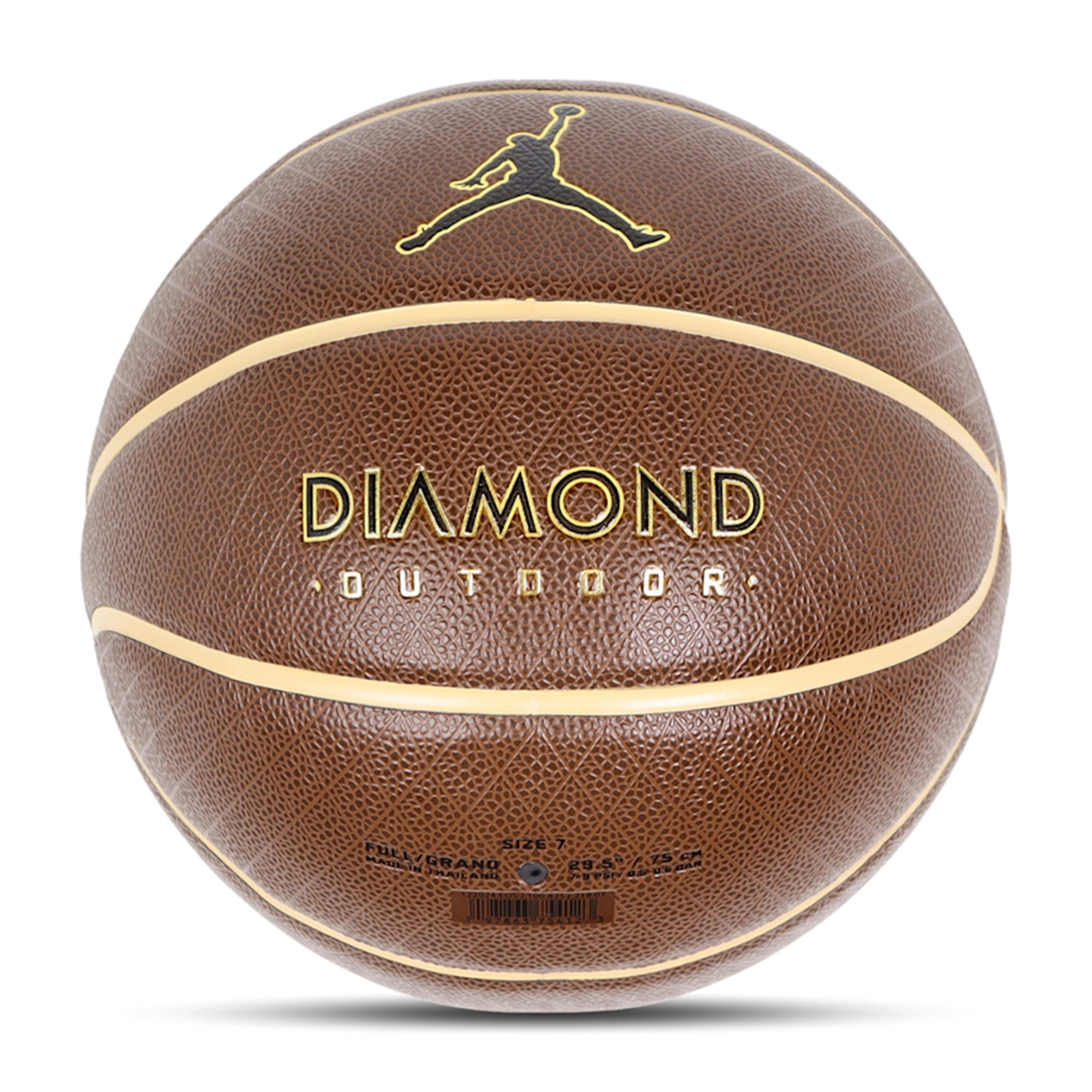 Jordan Diamond Outdoor 8P Unisex Kahverengi Basketbol Topu J.100.8252.218.07
