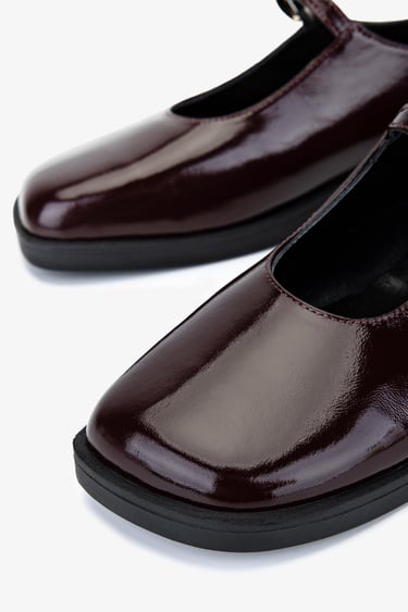  Valmenti Kadın Hakiki Deri Bordo Rugan Casual Ayakkabı