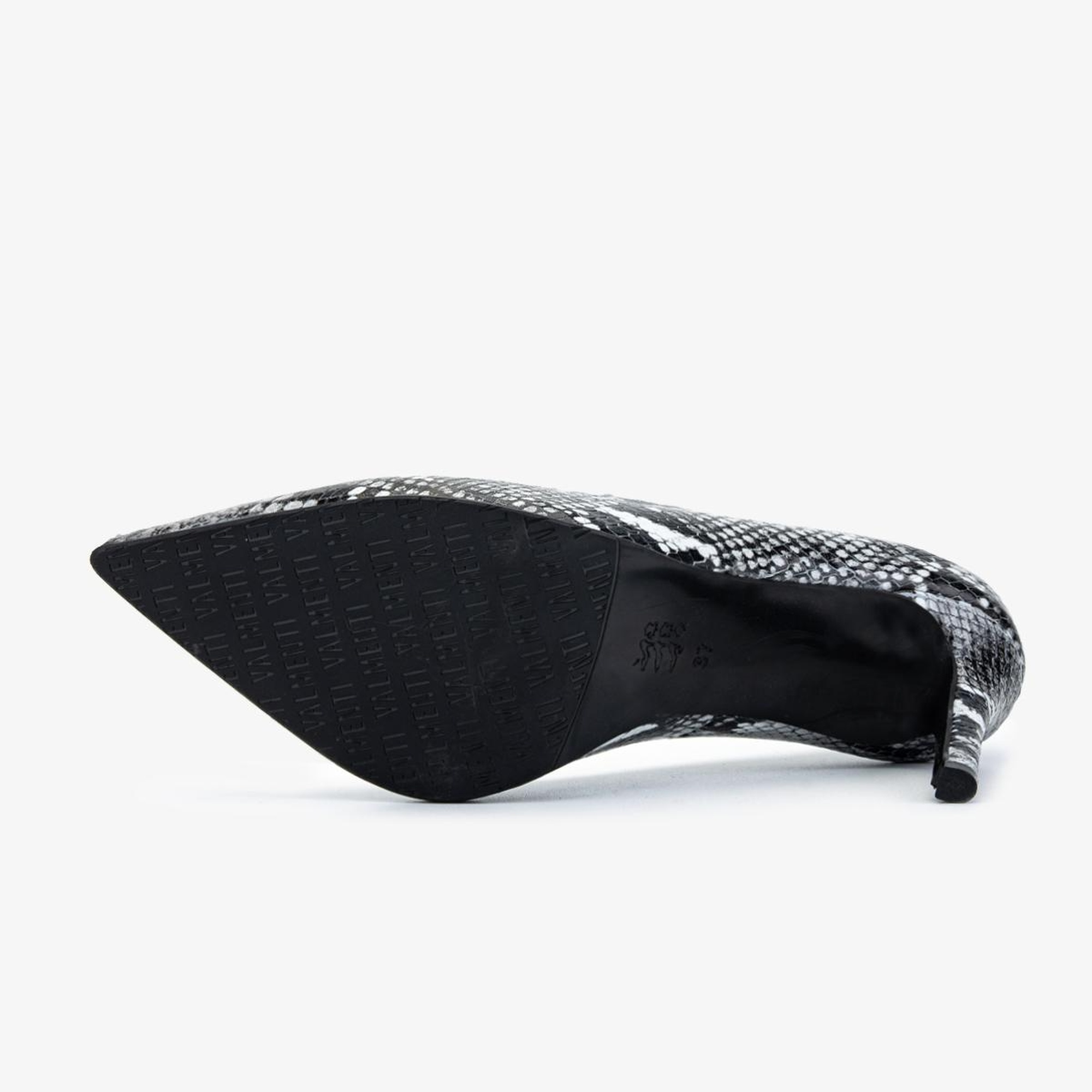 Valmenti Kadın Hakiki Deri Gri Topuklu Ayakkabı