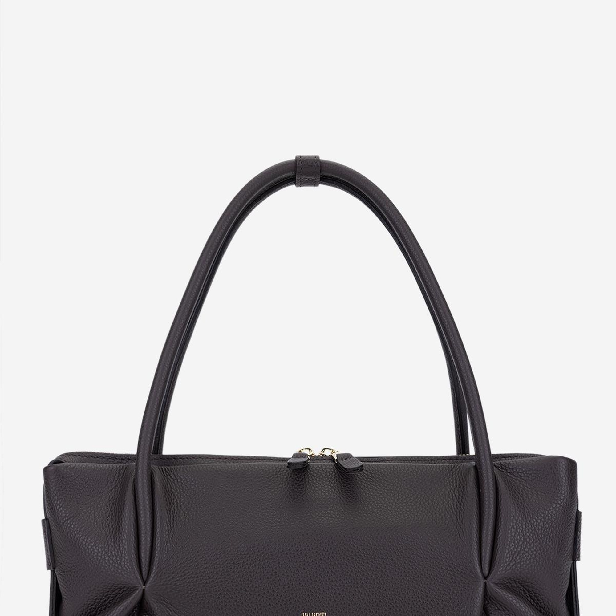 Valmenti Kadın Hakiki Deri Kahverengi Kol Çantası