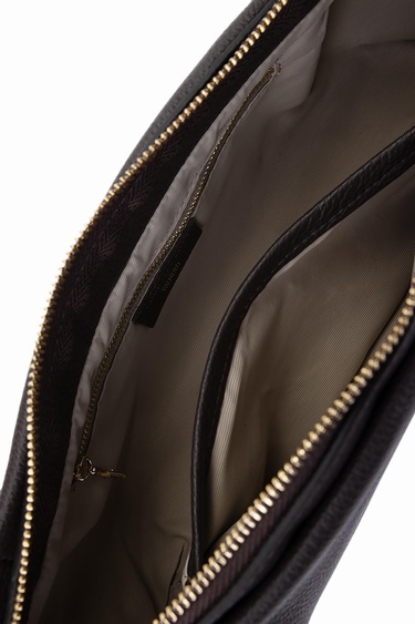  Valmenti Kadın Hakiki Deri Kahverengi Kol Çantası