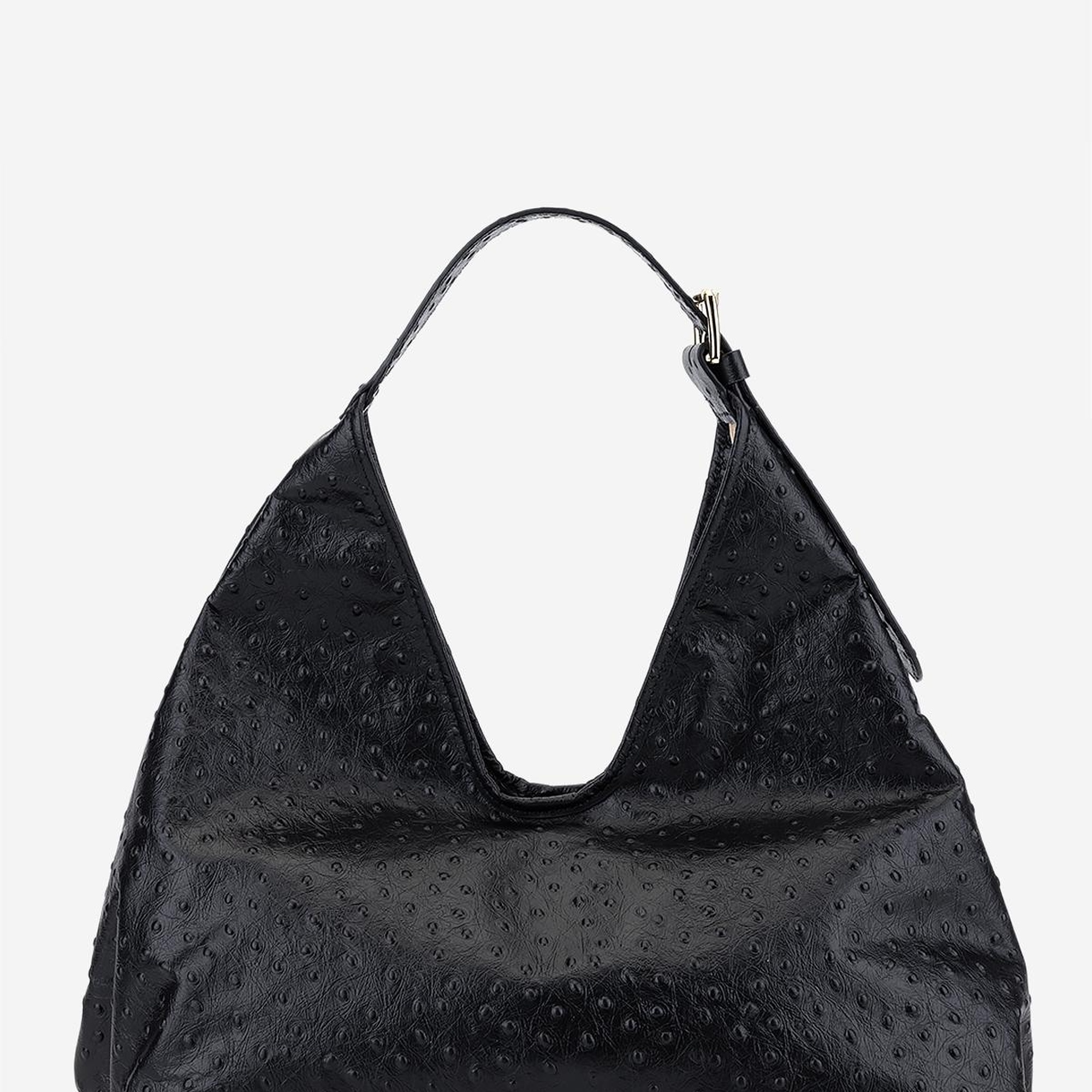 Valmenti Kadın Hakiki Deri Siyah Omuz Çanta