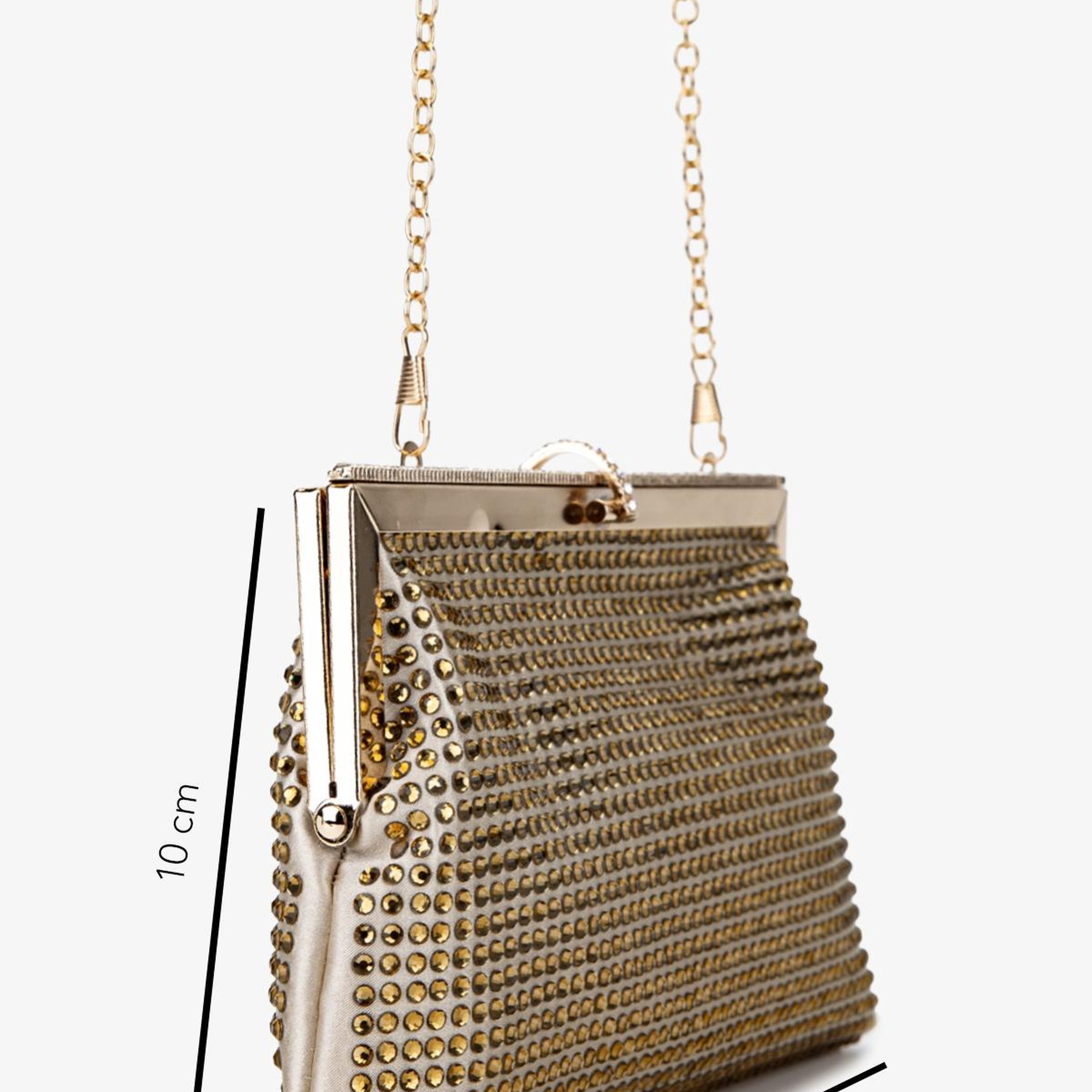 Valmenti Kadın Vegan Sarı Abiye Çanta