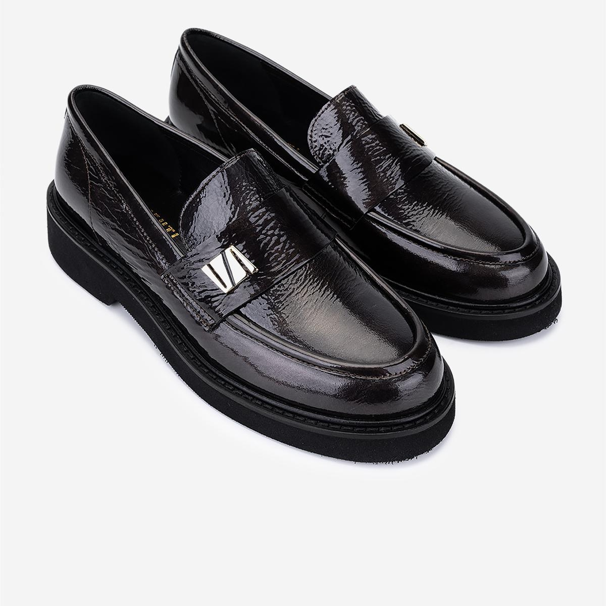 Valmenti Kadın Hakiki Deri Kahverengi Loafer Ayakkabı