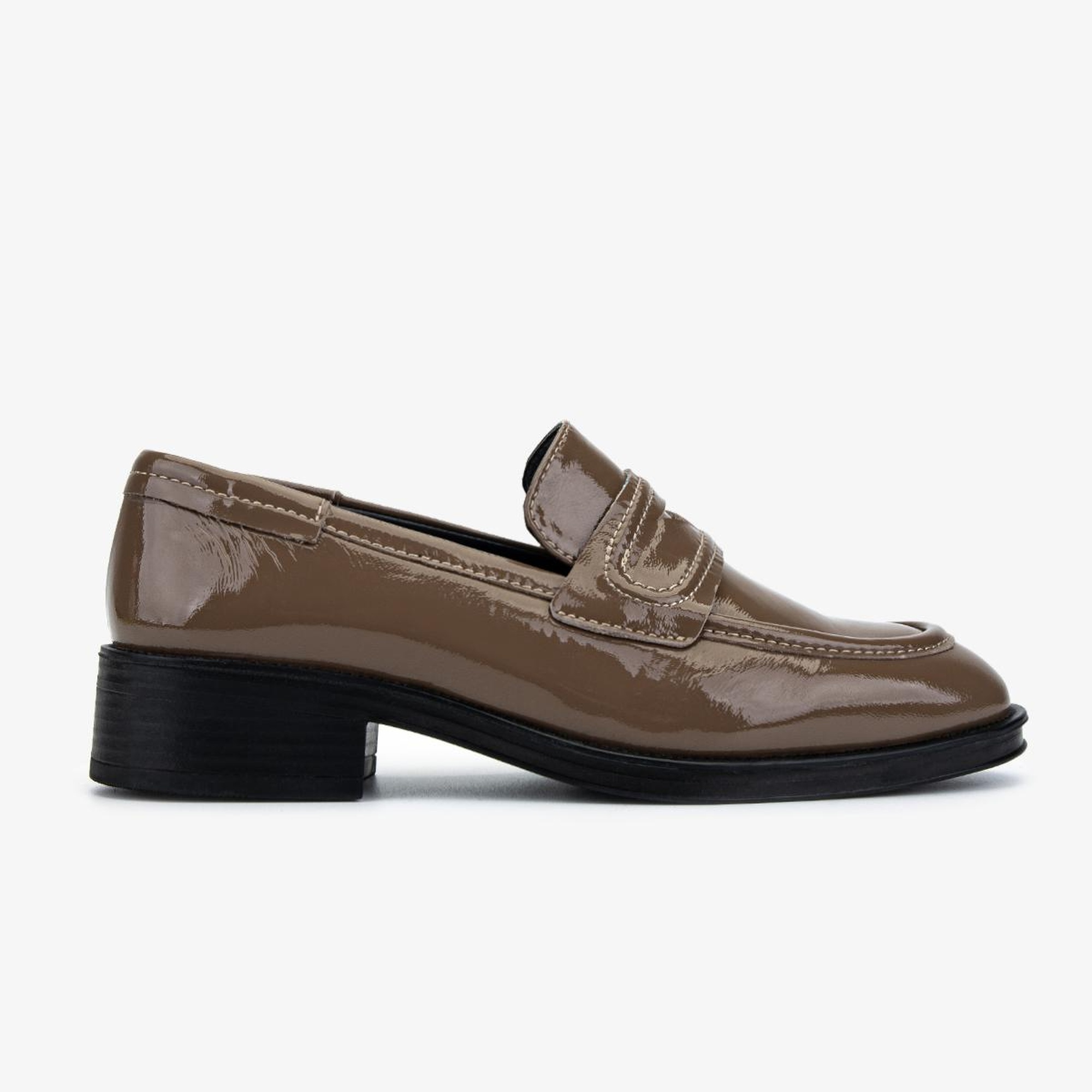 Valmenti Kadın Hakiki Deri Vizon Loafer Ayakkabı