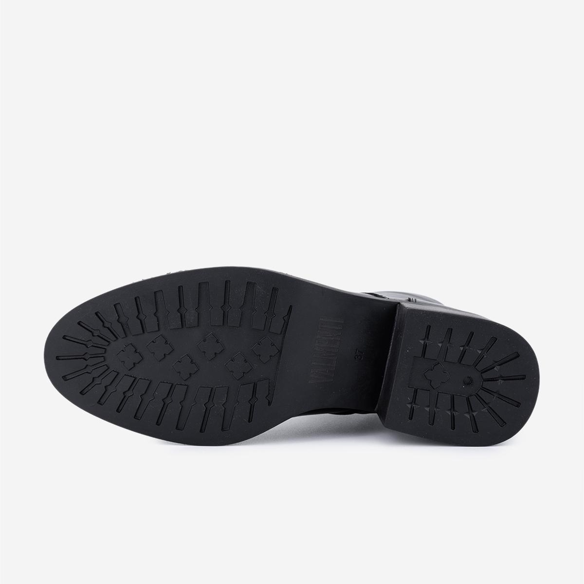 Valmenti Kadın Hakiki Deri Siyah Topuklu Bot