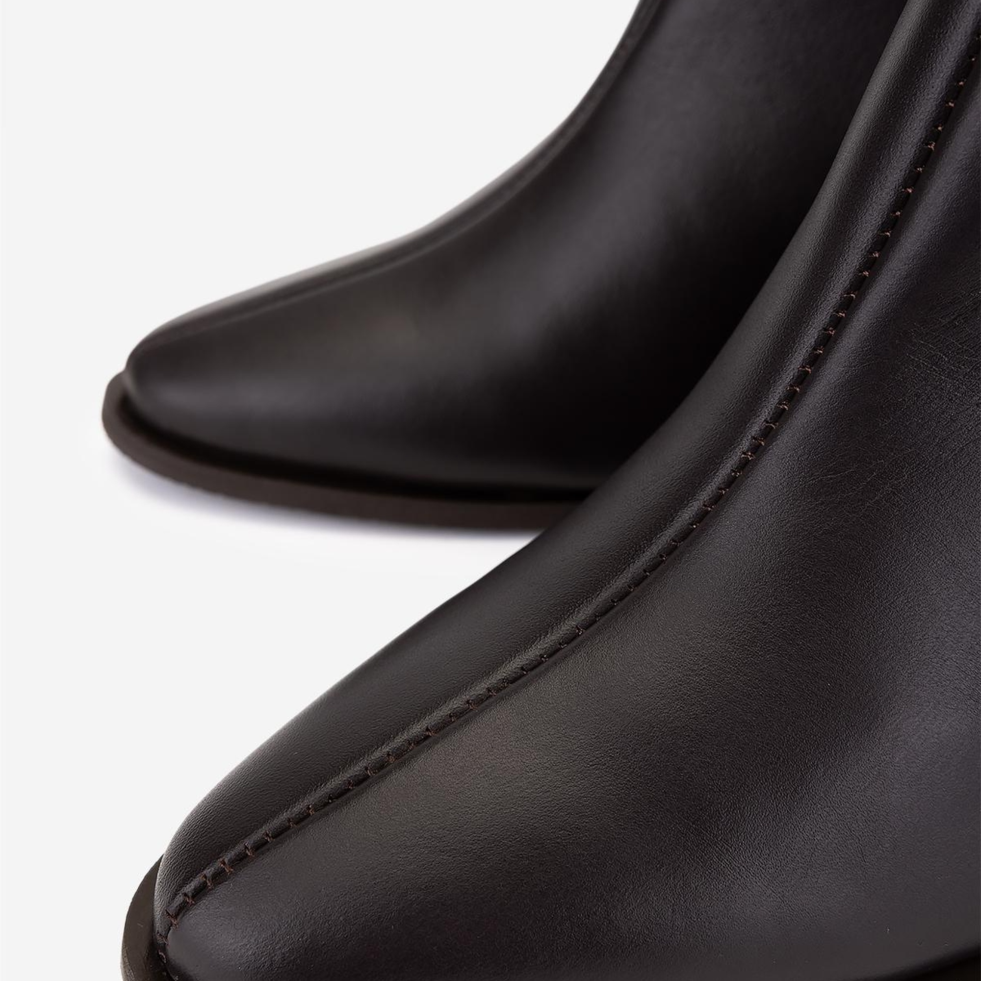 Valmenti Kadın Hakiki Deri Kahverengi Topuklu Bot