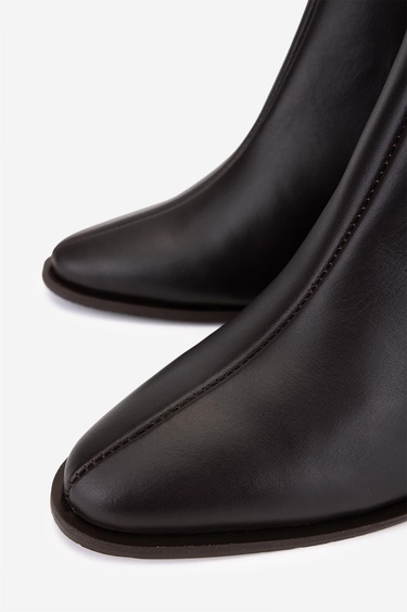  Valmenti Kadın Hakiki Deri Kahverengi Topuklu Bot