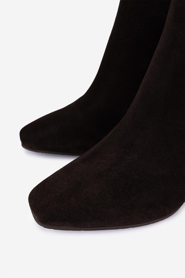  Valmenti Kadın Hakiki Deri Kahverengi Topuklu Bot