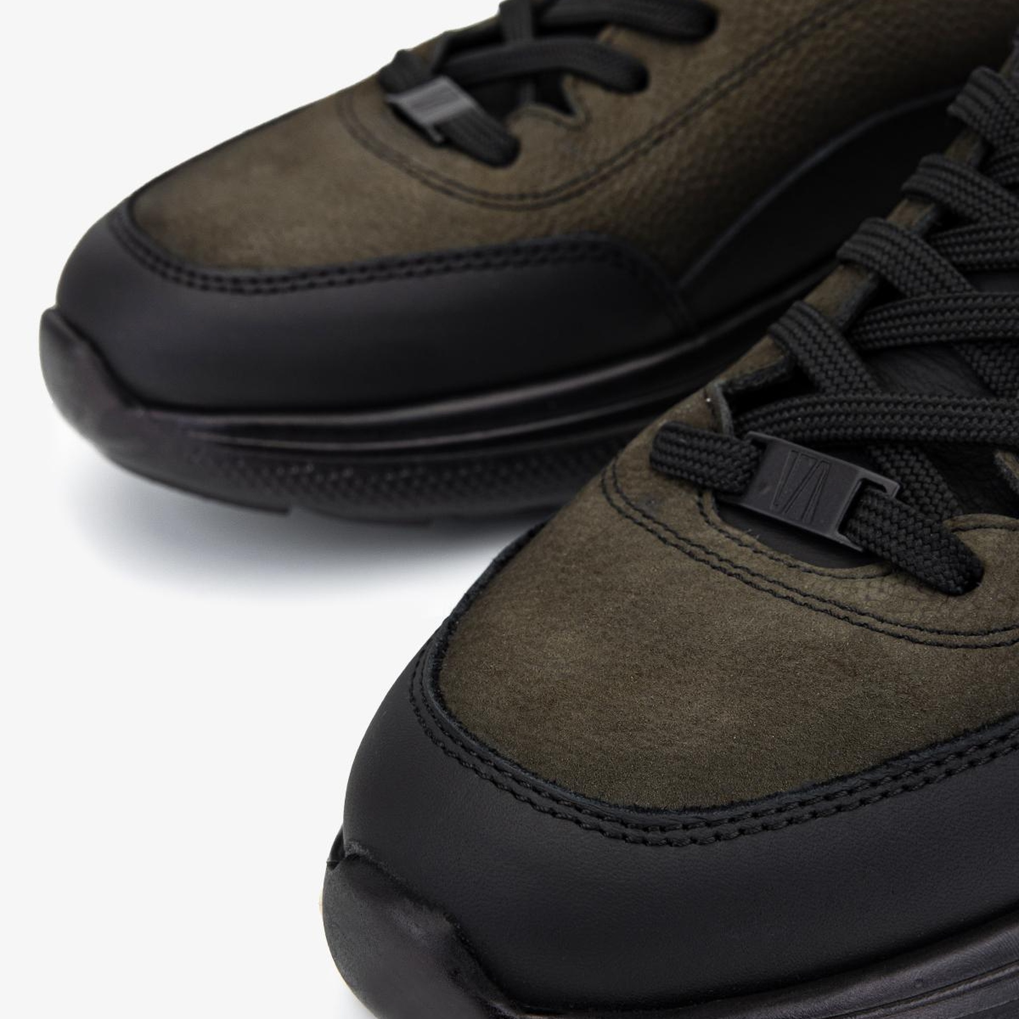 Valmenti Erkek Hakiki Deri Siyah Sneakers & Spor Ayakkabı