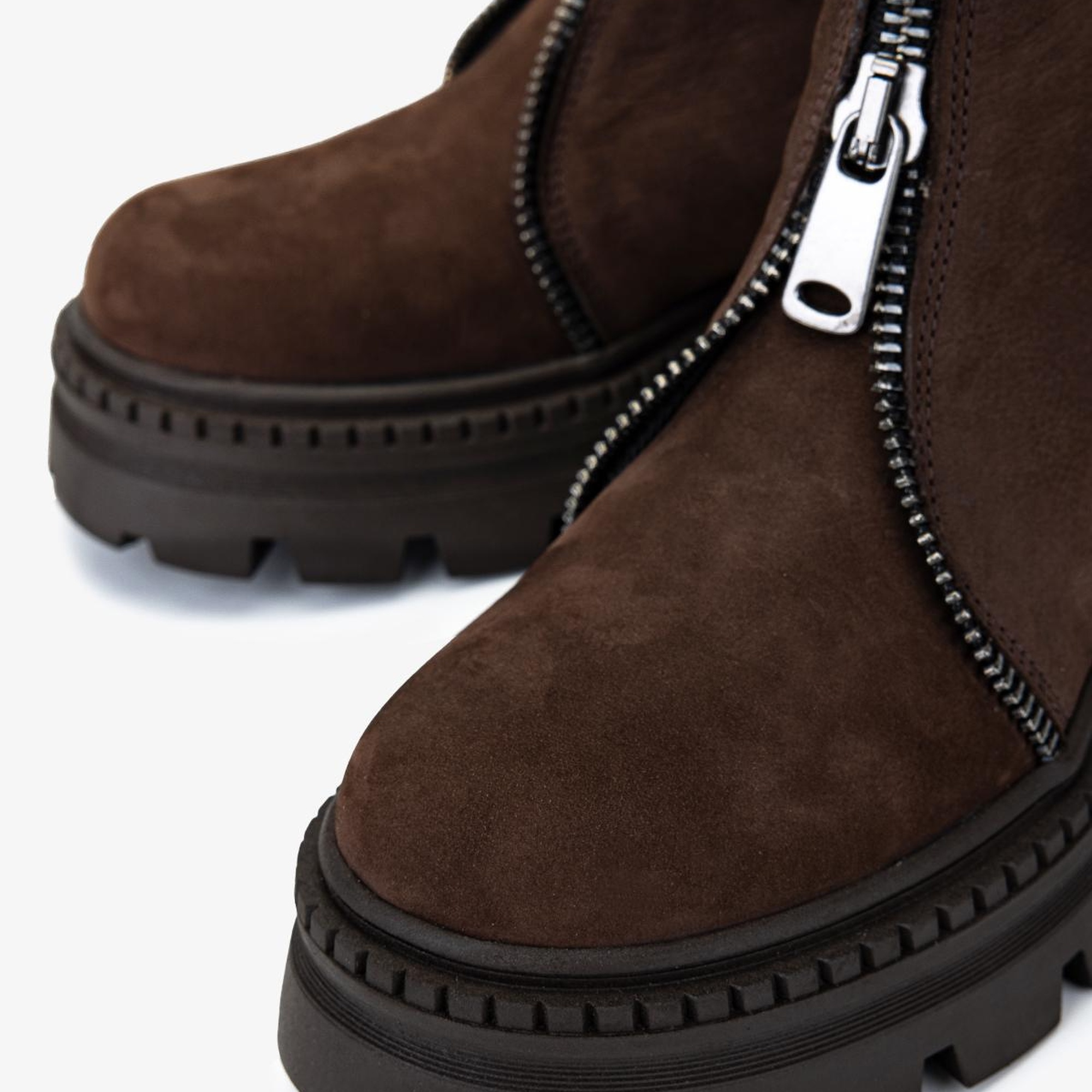 Valmenti Kadın Hakiki Deri Kahverengi Casual Bot