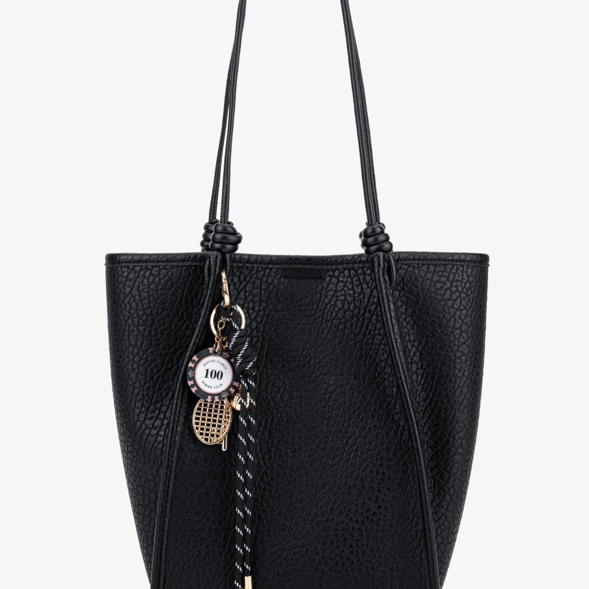 Valmenti Kadın Suni Deri Siyah Omuz Çanta