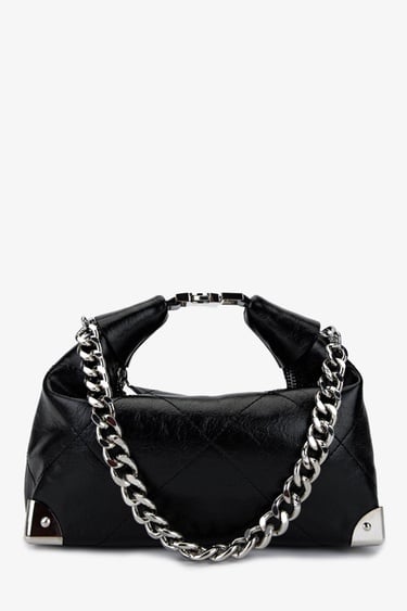  Valmenti Kadın Suni Deri Siyah Omuz Çanta