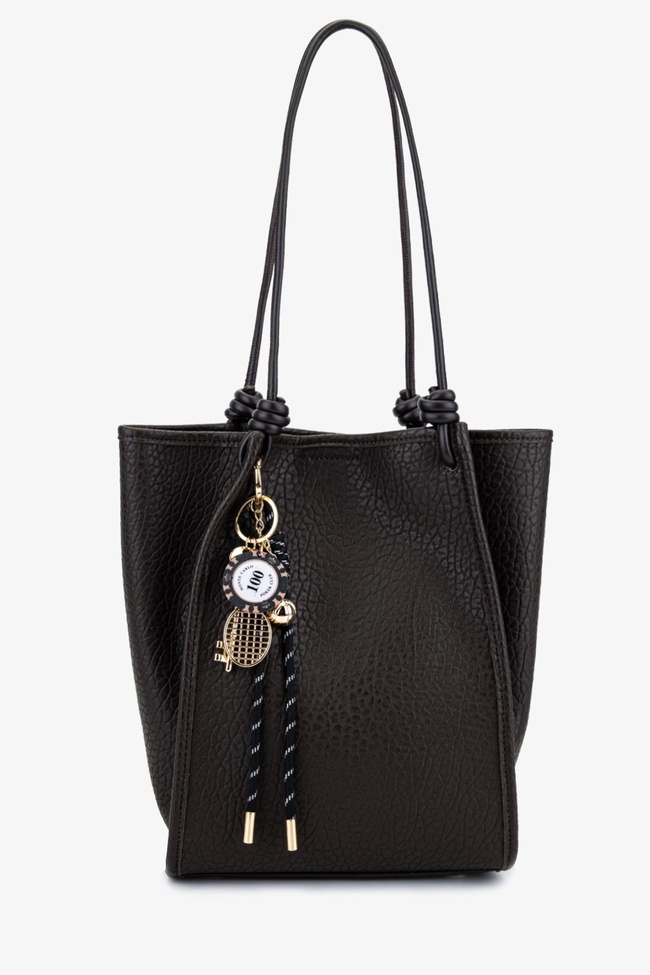  Valmenti Kadın Suni Deri Kahverengi Omuz Çanta